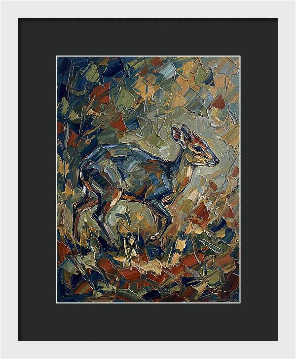 Blue Duiker In Nature