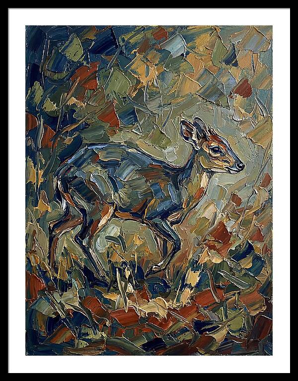 Blue Duiker In Nature