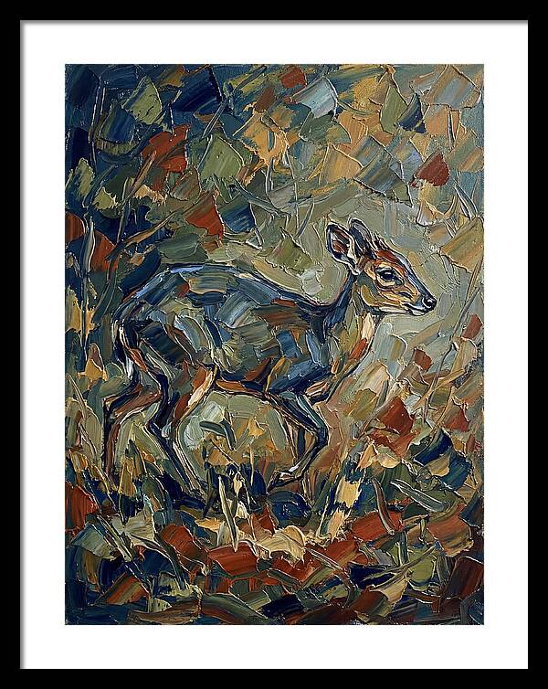 Blue Duiker In Nature