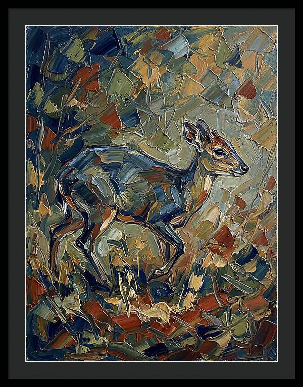 Blue Duiker In Nature