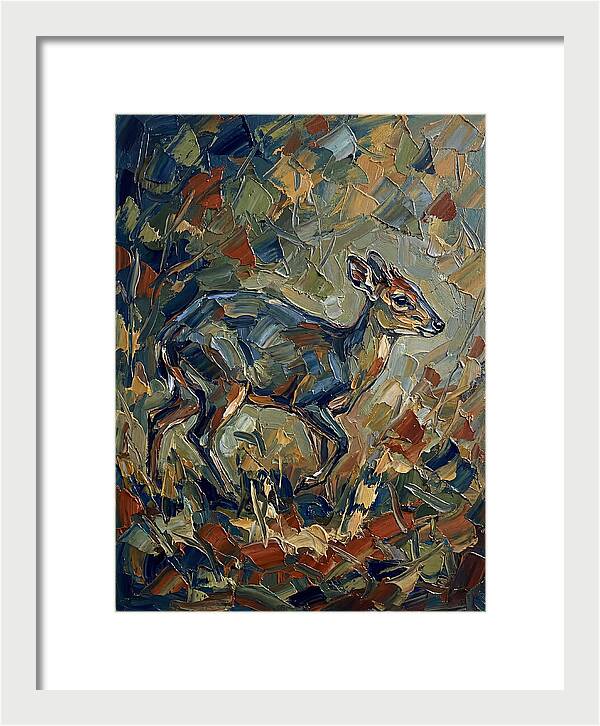Blue Duiker In Nature