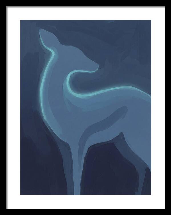 Blue Duiker Silhouette