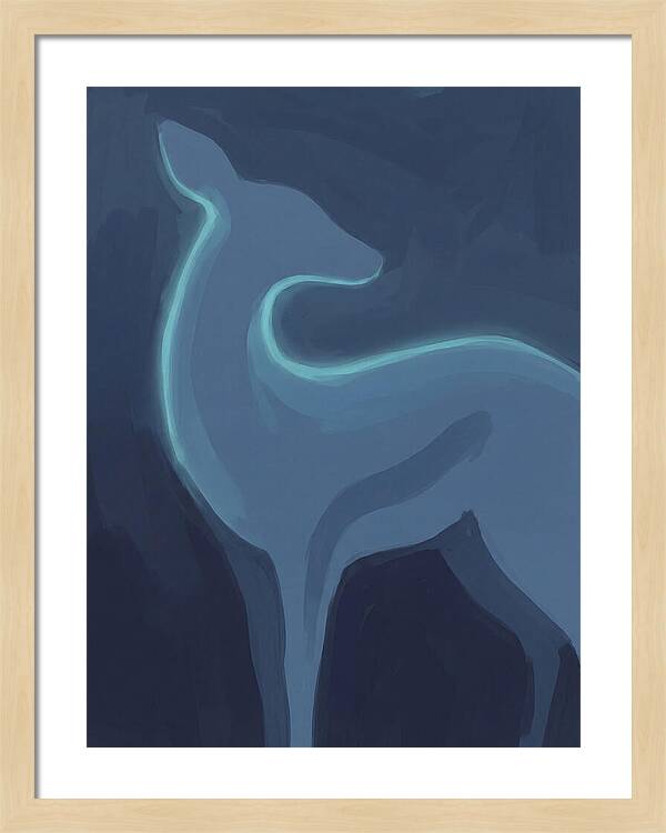 Blue Duiker Silhouette