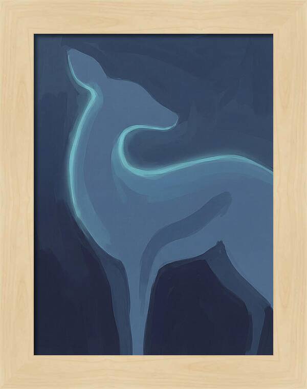 Blue Duiker Silhouette