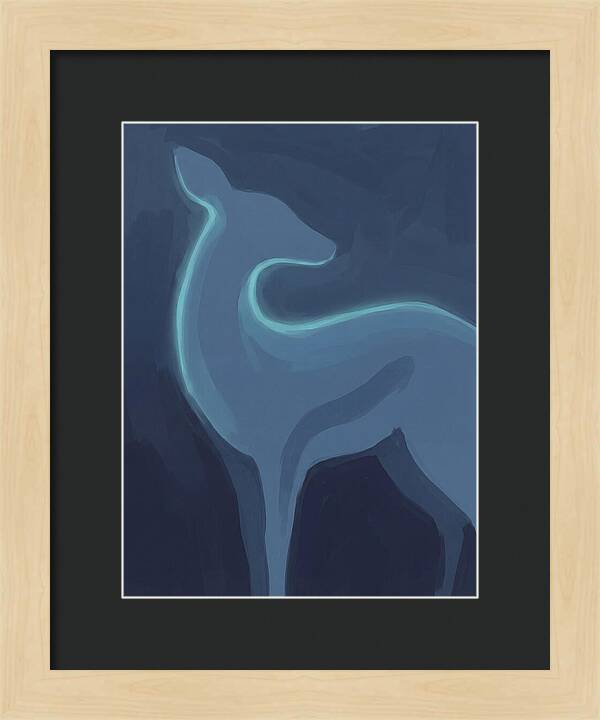 Blue Duiker Silhouette