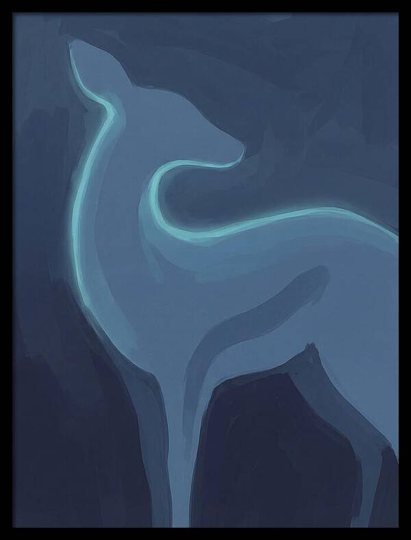 Blue Duiker Silhouette