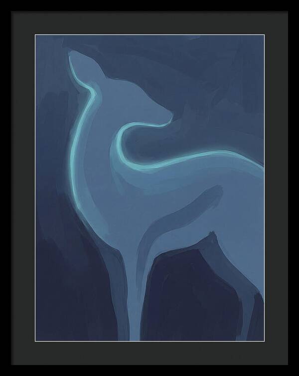 Blue Duiker Silhouette