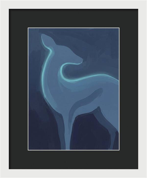 Blue Duiker Silhouette