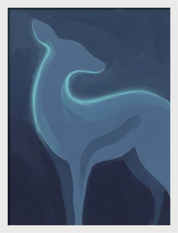 Blue Duiker Silhouette