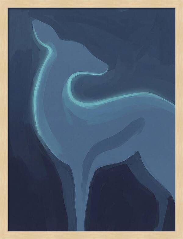 Blue Duiker Silhouette