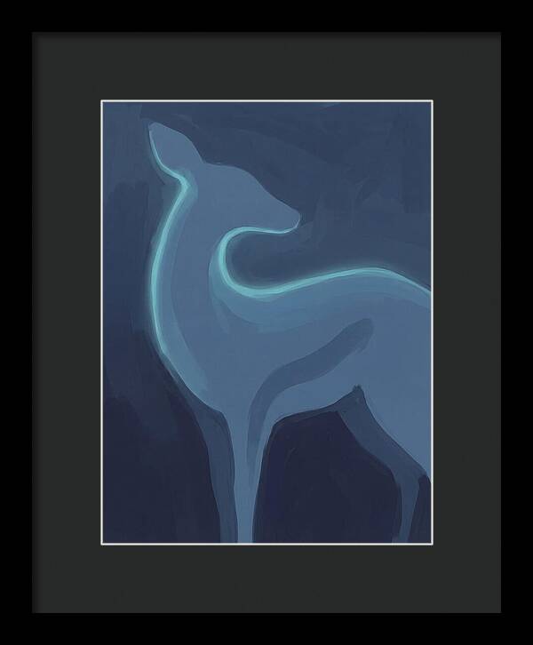 Blue Duiker Silhouette