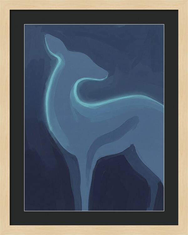Blue Duiker Silhouette