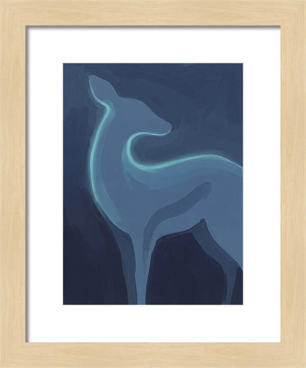 Blue Duiker Silhouette
