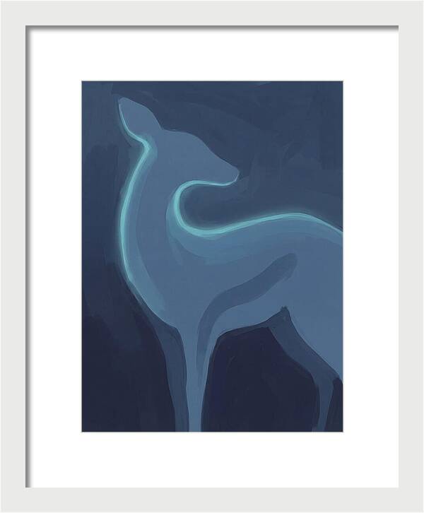 Blue Duiker Silhouette