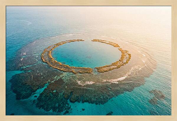 Blue Hole Circular Formation