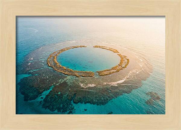 Blue Hole Circular Formation