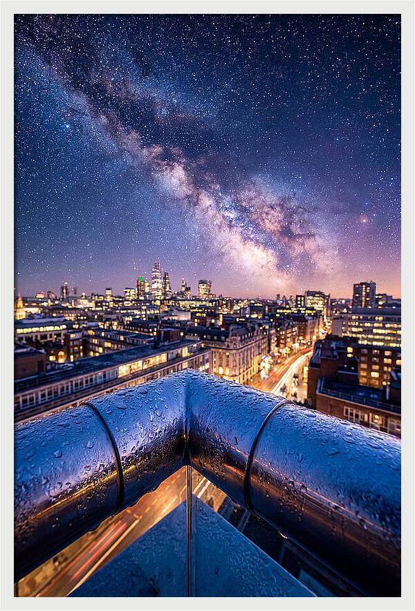 Blue Hour City Stars
