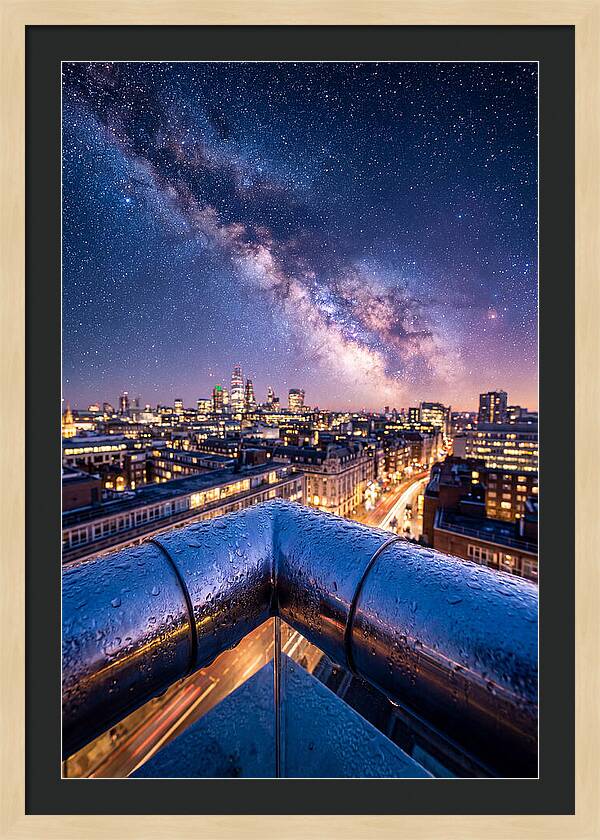 Blue Hour City Stars