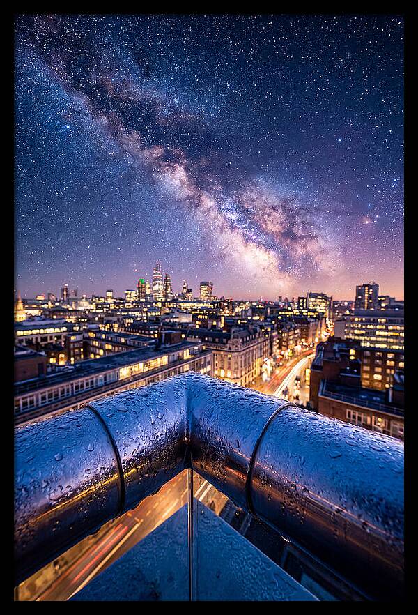 Blue Hour City Stars