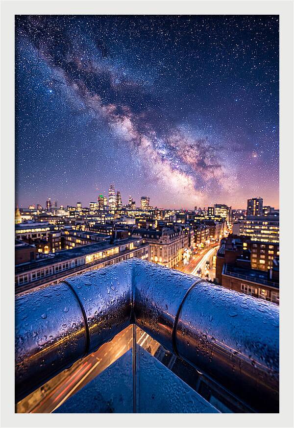 Blue Hour City Stars