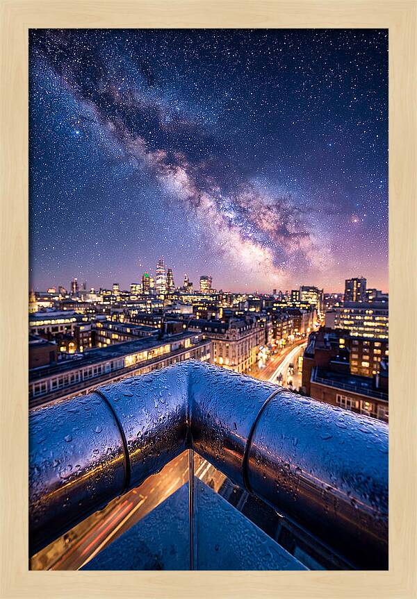 Blue Hour City Stars