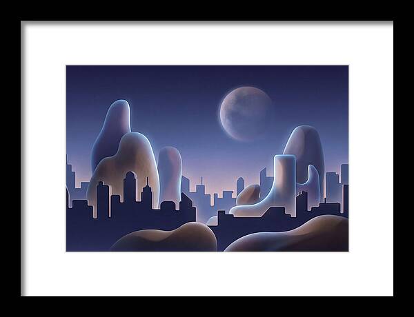 Blue Hour Cityscape