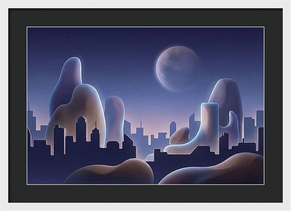 Blue Hour Cityscape