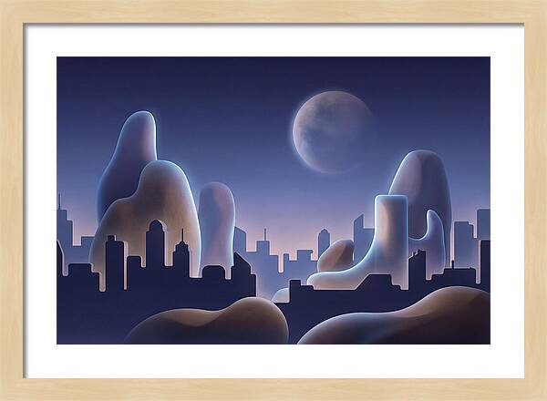 Blue Hour Cityscape