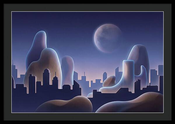 Blue Hour Cityscape