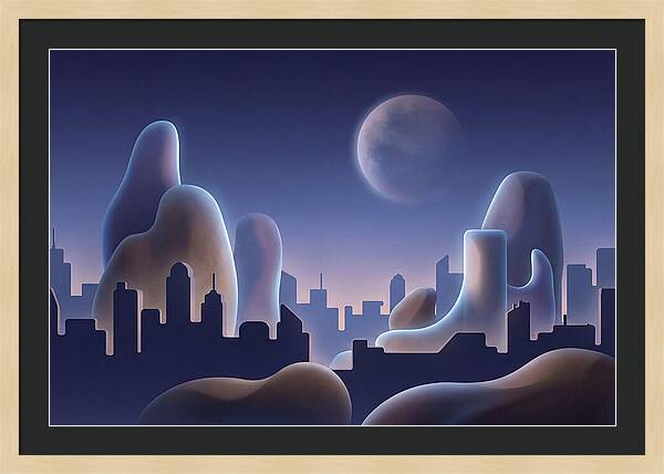 Blue Hour Cityscape