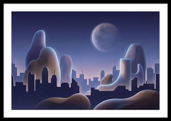 Blue Hour Cityscape