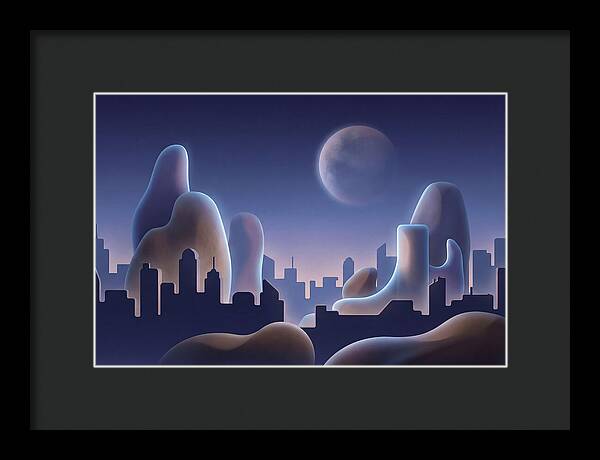 Blue Hour Cityscape