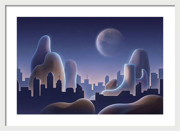 Blue Hour Cityscape