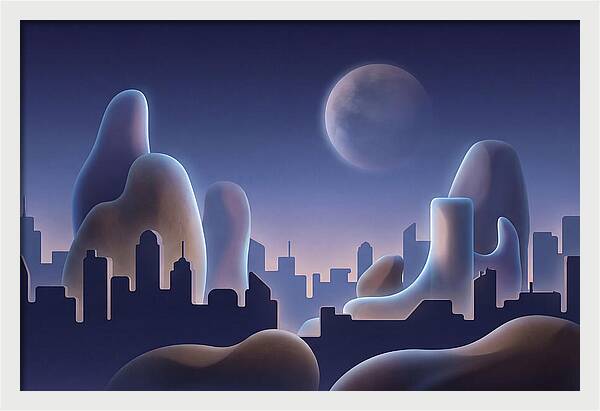 Blue Hour Cityscape