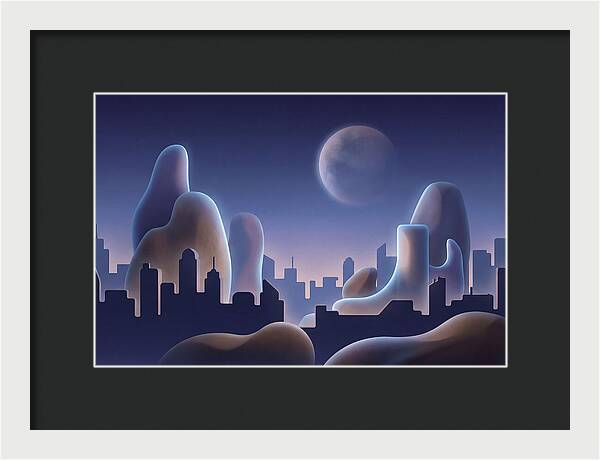 Blue Hour Cityscape