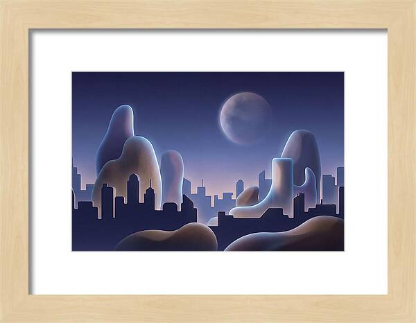 Blue Hour Cityscape