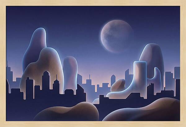 Blue Hour Cityscape