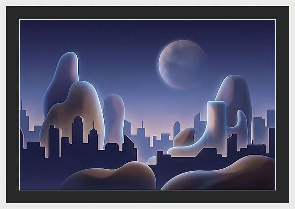 Blue Hour Cityscape