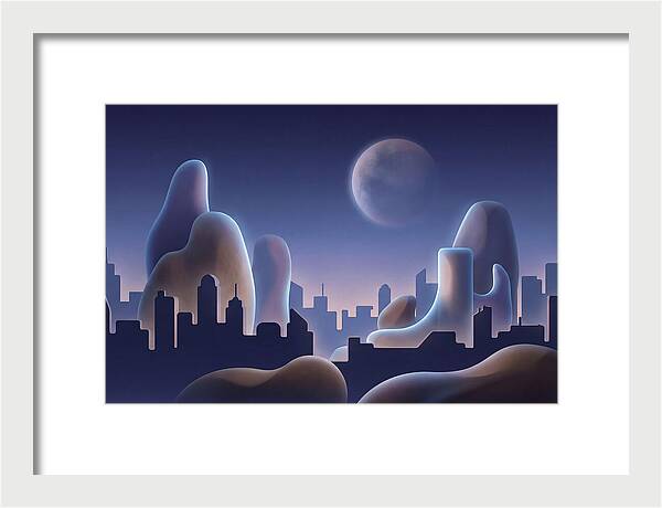 Blue Hour Cityscape