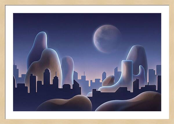 Blue Hour Cityscape