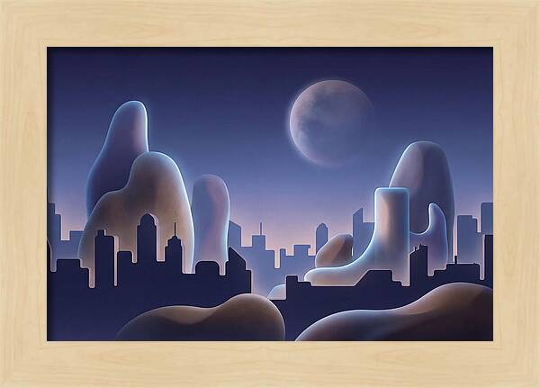 Blue Hour Cityscape