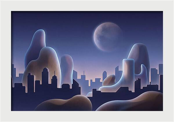 Blue Hour Cityscape