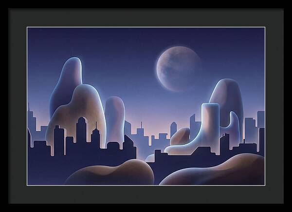Blue Hour Cityscape