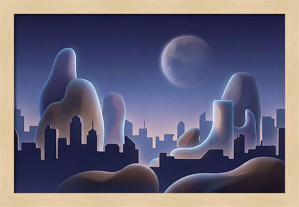 Blue Hour Cityscape