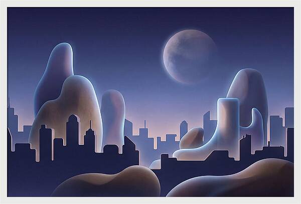 Blue Hour Cityscape