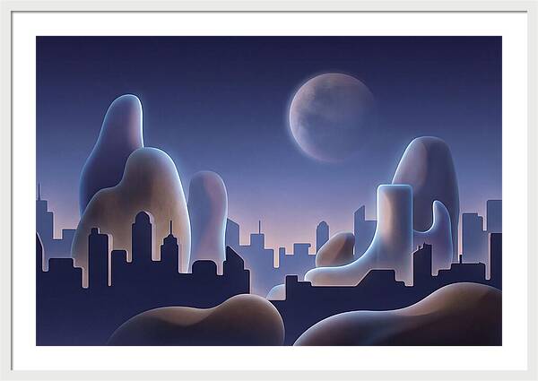 Blue Hour Cityscape