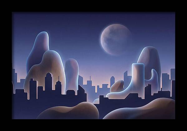Blue Hour Cityscape