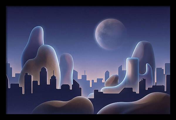 Blue Hour Cityscape