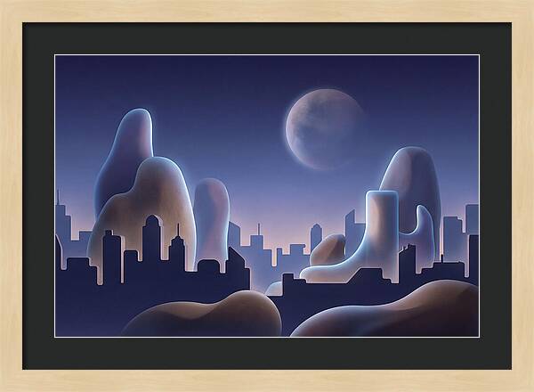 Blue Hour Cityscape