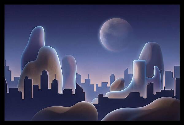 Blue Hour Cityscape